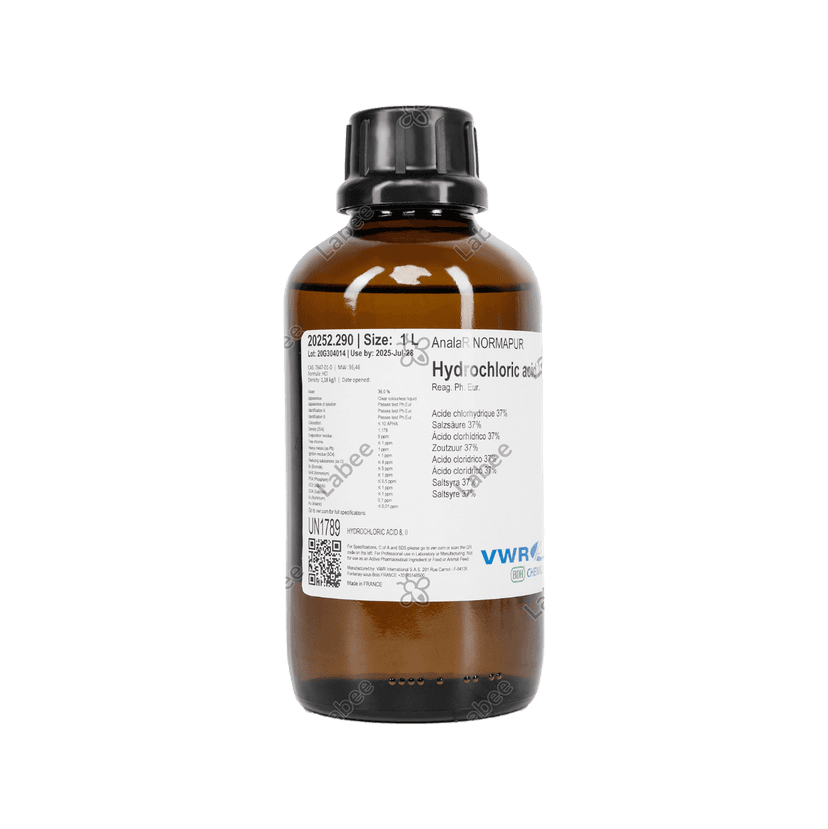 Hoá chất Hydrochloric acid 37% AnalaR NP REAG.PE - VWR - ảnh 3