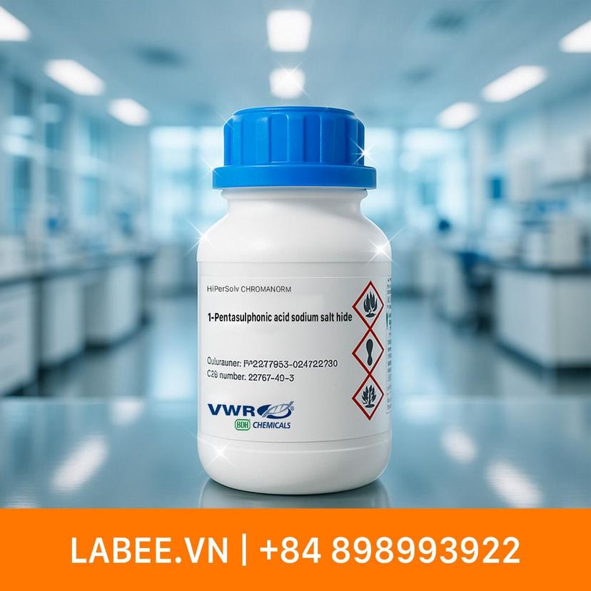 Hóa chất 1-Pentaesulphonic acid sodium salt hipe - VWR - ảnh 2
