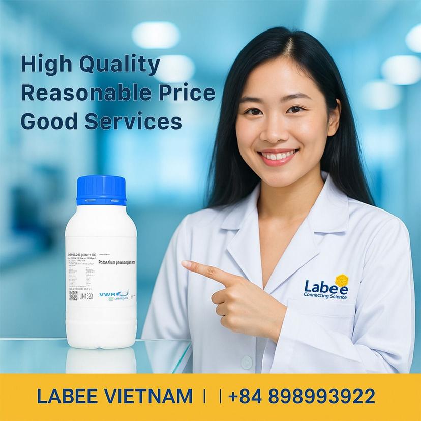 Hóa chất Potassium permanganate GPR RECTAPUR - VWR - ảnh 1