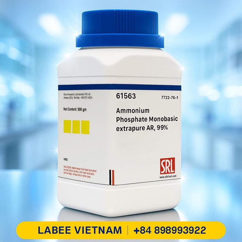 Hóa chất Ammonium Phosphate Monobasic extrapure AR, 99% - SRL - ảnh 2