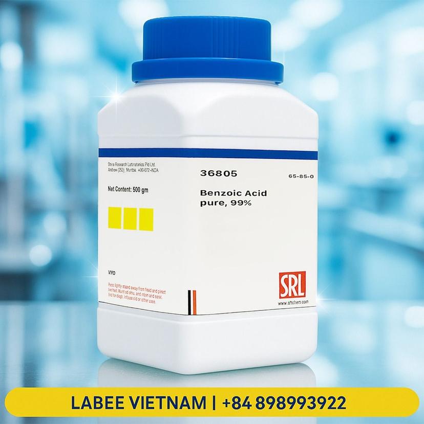 Hóa chất Benzoic Acid pure, 99% - SRL - ảnh 2