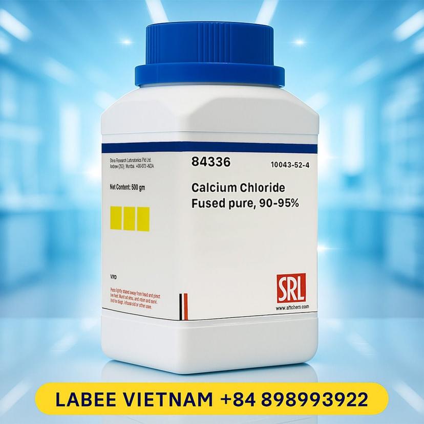 Hóa chất Calcium Chloride Fused pure, 90-95% - SRL - ảnh 2
