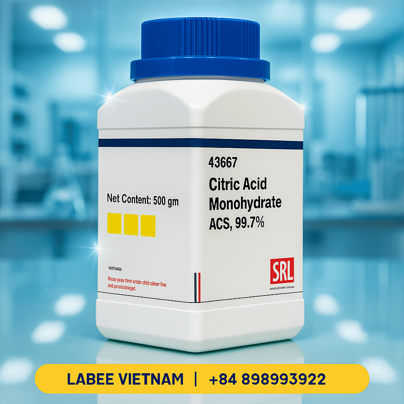 Hóa chất Citric Acid Monohydrate ACS, 99.7% - SRL - ảnh 2