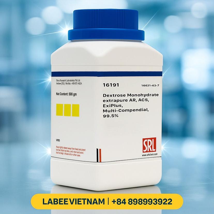 Hóa chất Dextrose Monohydrate extrapure AR, ACS, ExiPlus, Multi-Compendial, 99.5% - SRL - ảnh 2
