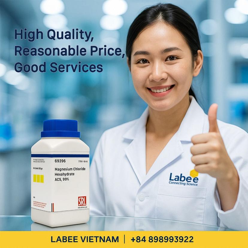 Hóa chất Magnesium Chloride Hexahydrate ACS, 99% - SRL - ảnh 1