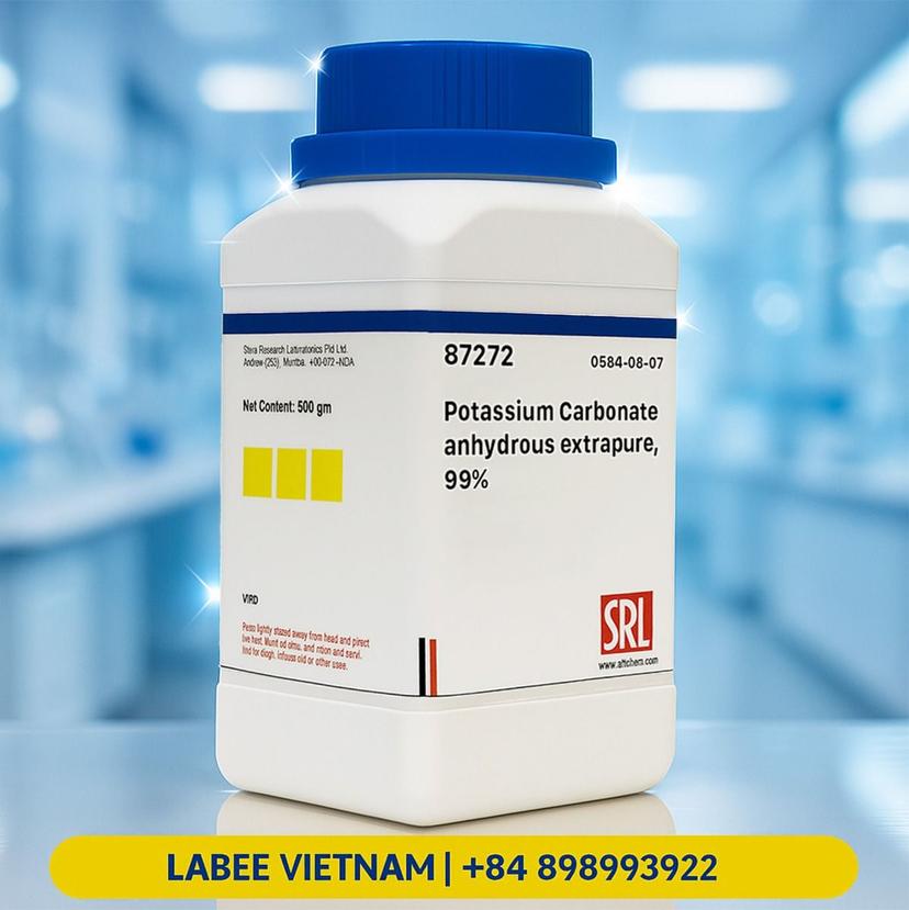 Hóa chất Potassium Carbonate anhydrous extrapure, 99% - SRL - ảnh 2