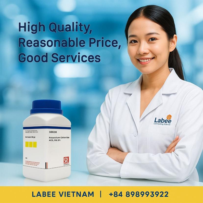 Hóa chất Potassium Chloride ACS, 99.5% - SRL - ảnh 1