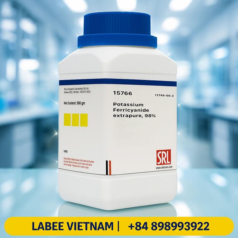 Hóa chất Potassium Ferricyanide extrapure, 98% - SRL - ảnh 2