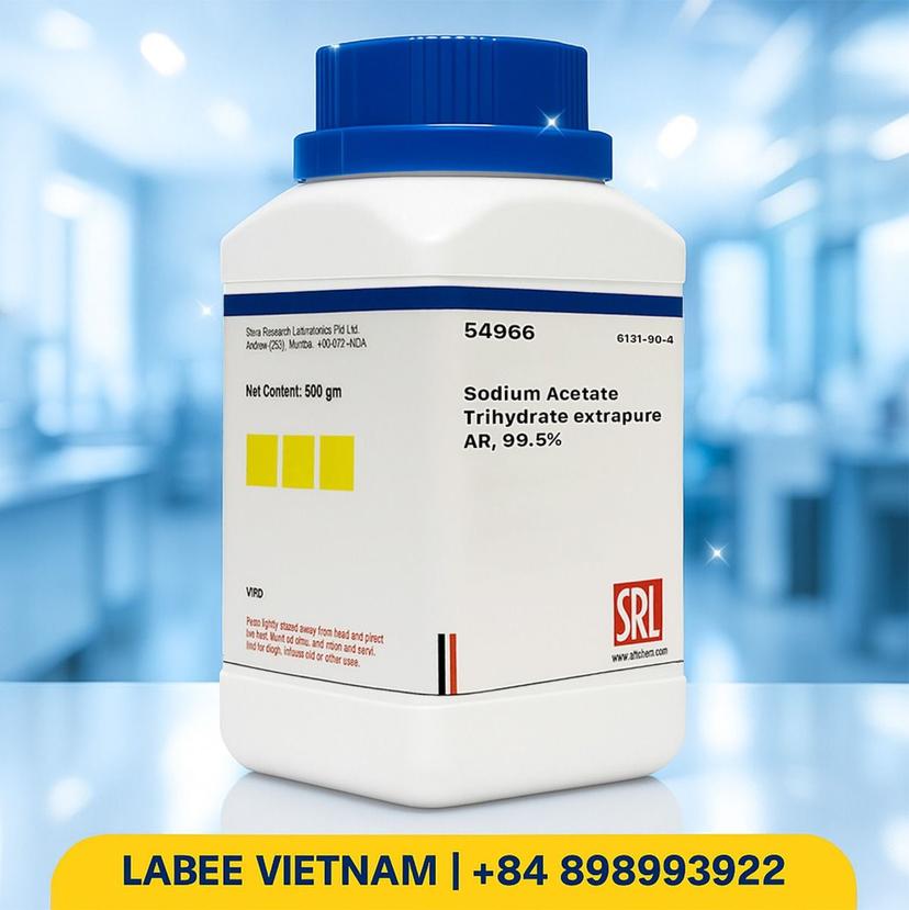 Hóa chất Sodium Acetate Trihydrate extrapure AR, 99.5% - SRL - ảnh 2
