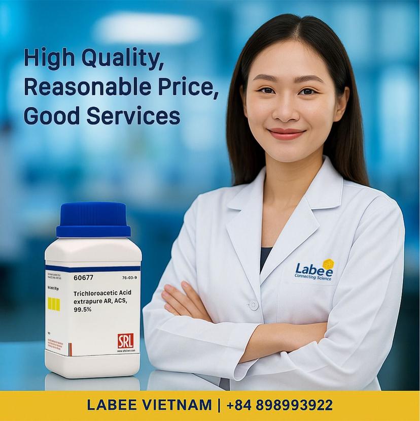 Hóa chất Trichloroacetic Acid extrapure AR, ACS, 99.5% - SRL - ảnh 1