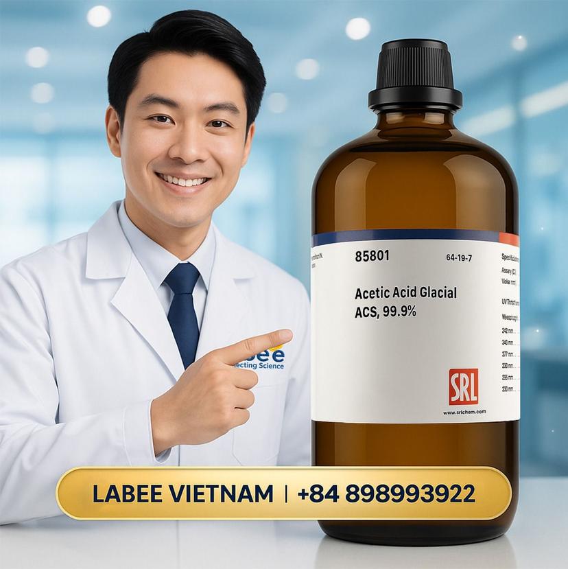 Hóa chất Acetic Acid Glacial ACS, 99.9% - SRL - ảnh 1