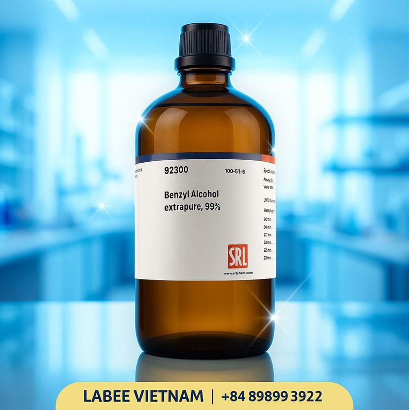 Hóa chất Benzyl Alcohol extrapure, 99% - SRL - ảnh 2