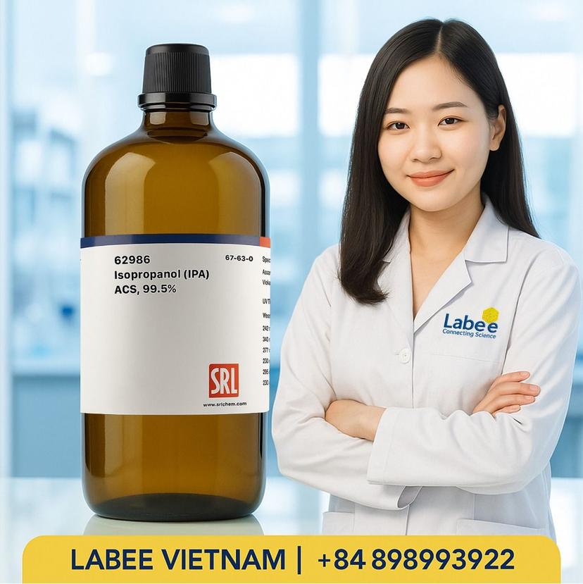 Hóa chất Isopropanol (IPA) ACS, 99.5% - SRL - ảnh 1