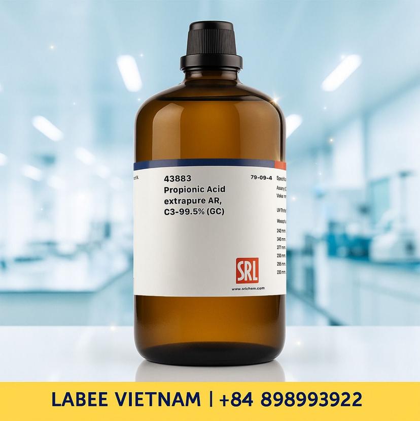 Hóa chất Propionic Acid extrapure AR, C3-99.5% (GC) - SRL - ảnh 2