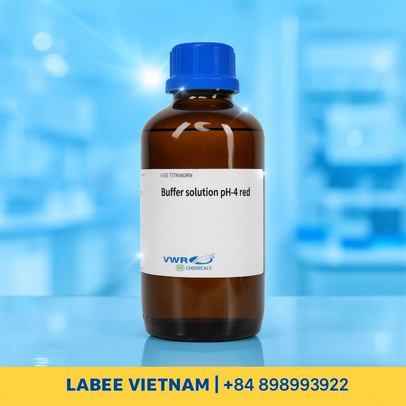 Hóa chất Buffer solution pH 4 red AVS TITRINORM - VWR - ảnh 2
