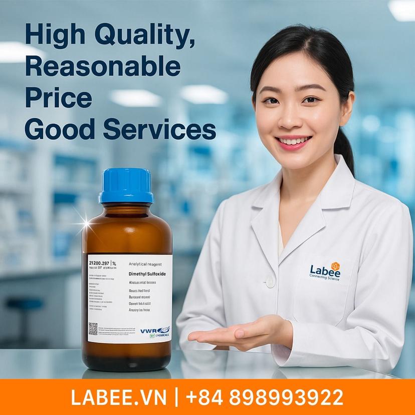 Hóa chất Dimethyl sulphoxide AR (0,03% H2O) - VWR - ảnh 1
