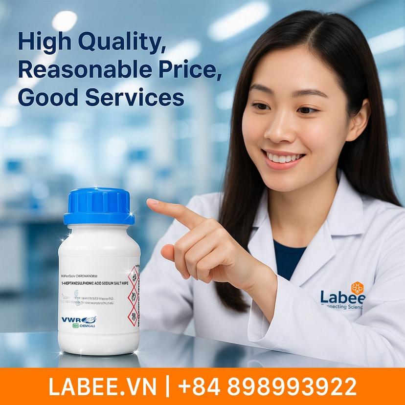 Hóa chất 1-Heptanesulphonic acid sodium salt hipe - VWR - ảnh 1