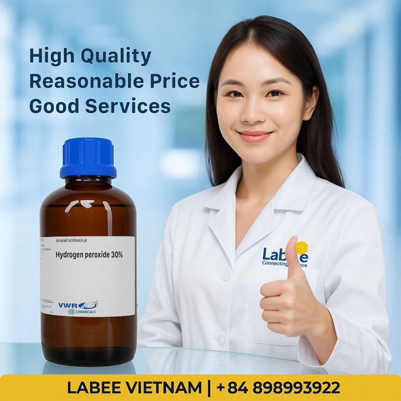 Hóa chất Hydrogen peroxide 30% ANALAR NORMAPUR - VWR - ảnh 1