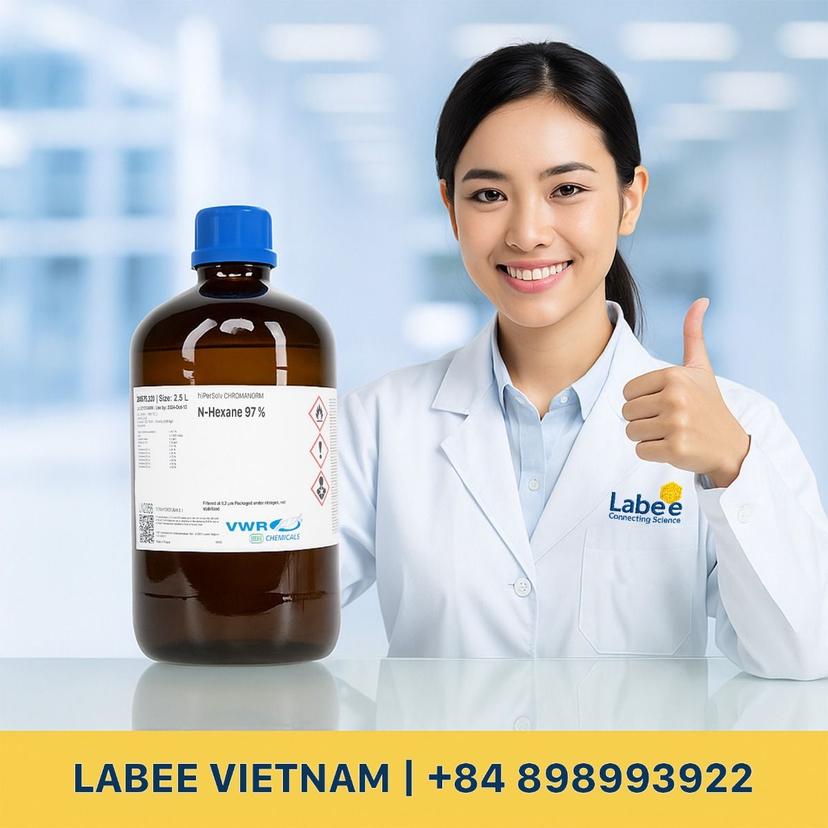 Hóa chất n-Hexane 97 % HIPERSOLV CHROMANORM - VWR - ảnh 1