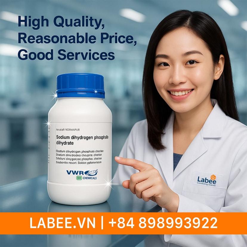 Hóa chất Sodium dihydrogen phosphate 2H2O AnalaR - VWR - ảnh 1