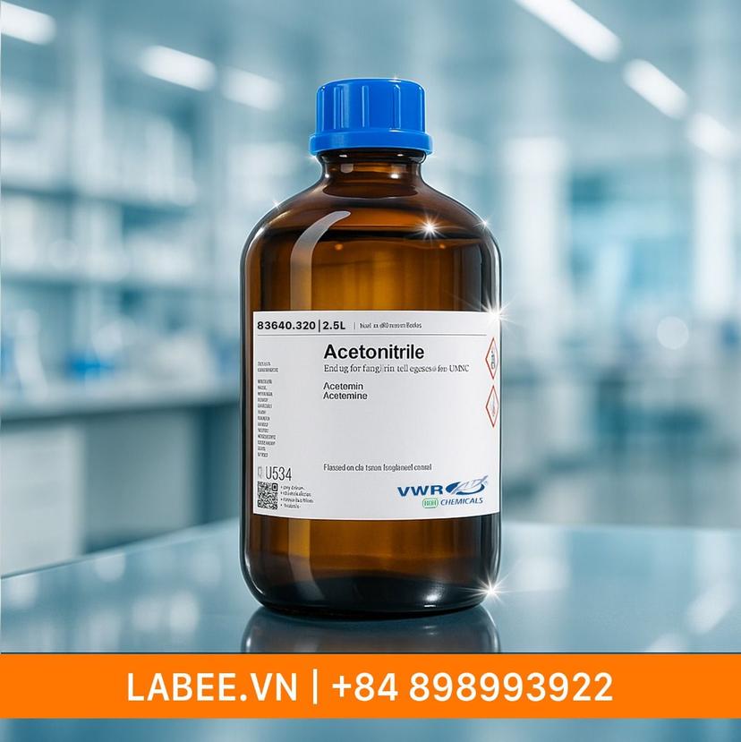 Hoá chất Acetonitrile for HPLC LC-MS Grade - VWR - ảnh 2
