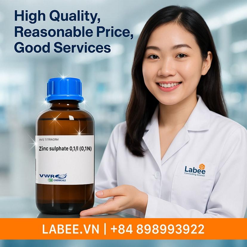 Hóa chất Zinc sulphate 0,1 mol/l 0,1 N AVS TITRIN - VWR - ảnh 1