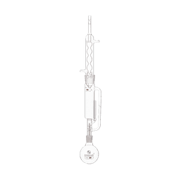 Bộ chiết Soxhlet, gồm bình chiết cổ 29/32 – ống chiết – ống sinh hàn, nối thủy tinh - SUPERTEK