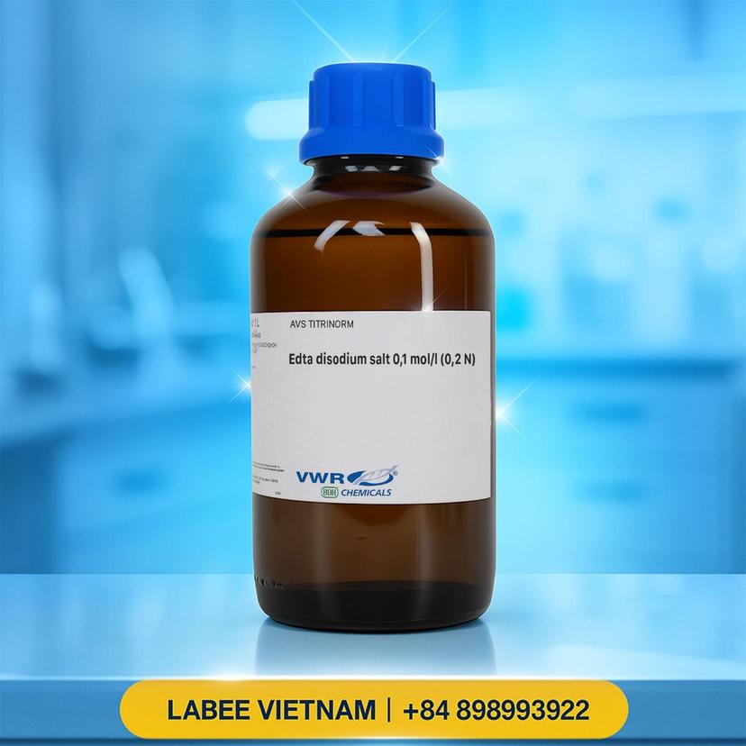 Hoá chất EDTA disodium salt 0.1 mol/l (0.2 N) in aqueous solution, AVS TITRINORM for hardness of water determinations - VWR - ảnh 2