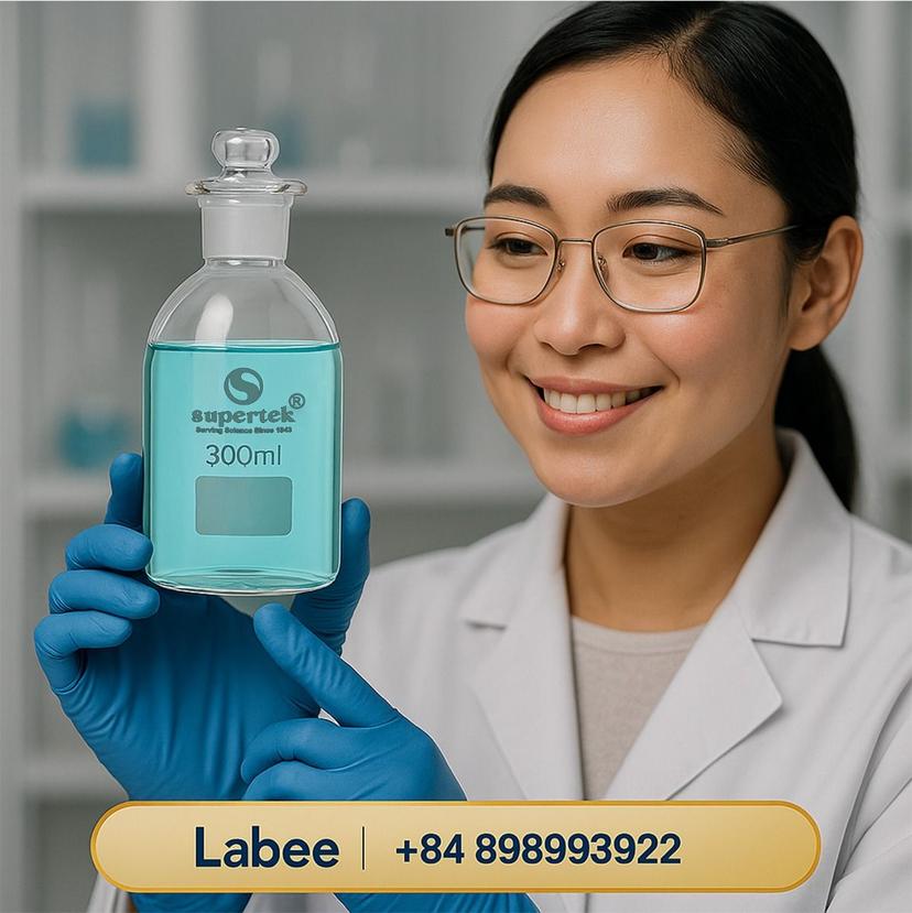 Chai BOD, nút pennyhead, vạch trắng - SUPERTEK - ảnh 1