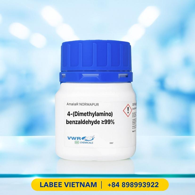 Hóa chất 4-(Dimethylamino)benzaldehyde ≥99%, AnalaR NORMAPUR® Reag. Ph. Eur. analytical reagent - VWR - ảnh 2