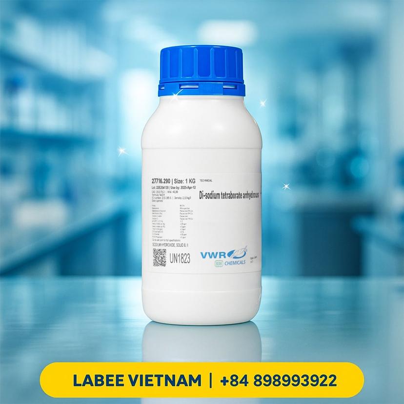Hóa chất di-Sodium tetraborate, anhydrous ≥98%, GPR RECTAPUR® - VWR - ảnh 2