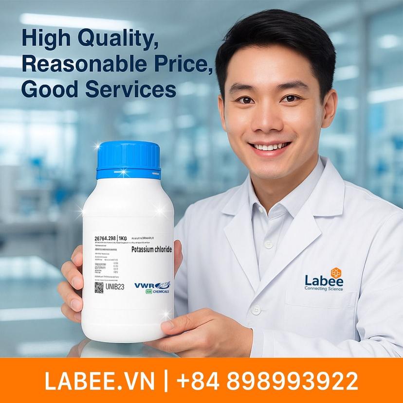 Hóa chất Potassium chloride AnalaR NP REAG.PE - VWR - ảnh 1