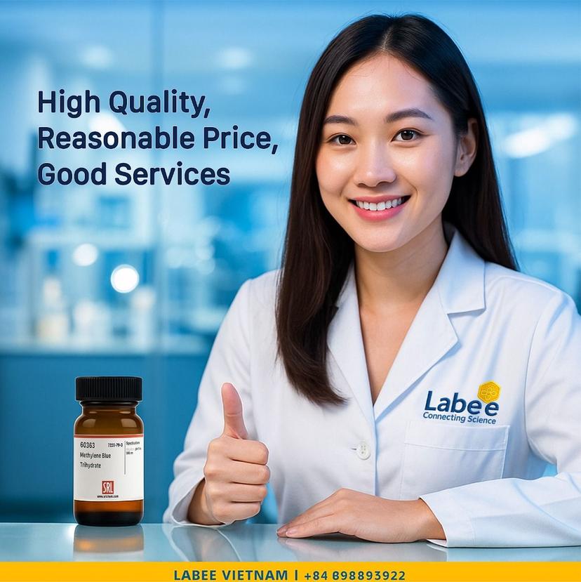Hóa chất Methylene Blue Trihydrate - SRL - ảnh 1