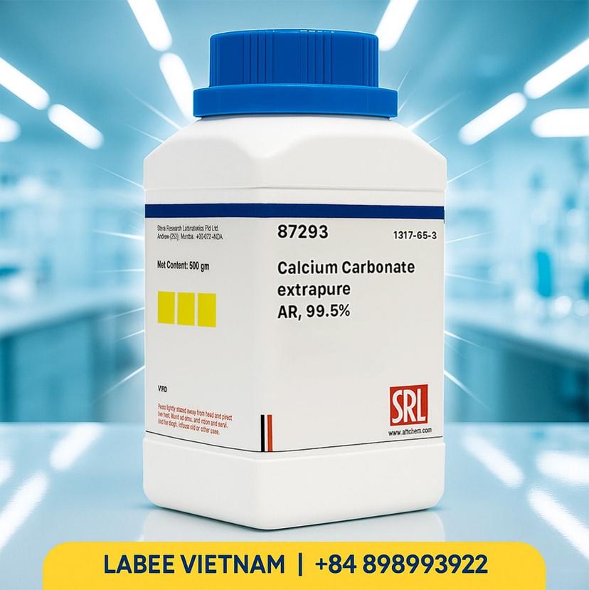 Hóa chất Calcium Carbonate extrapure AR, 99.5% - SRL - ảnh 2