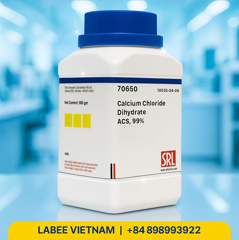 Hóa chất Calcium Chloride Dihydrate ACS, 99% - SRL - ảnh 2