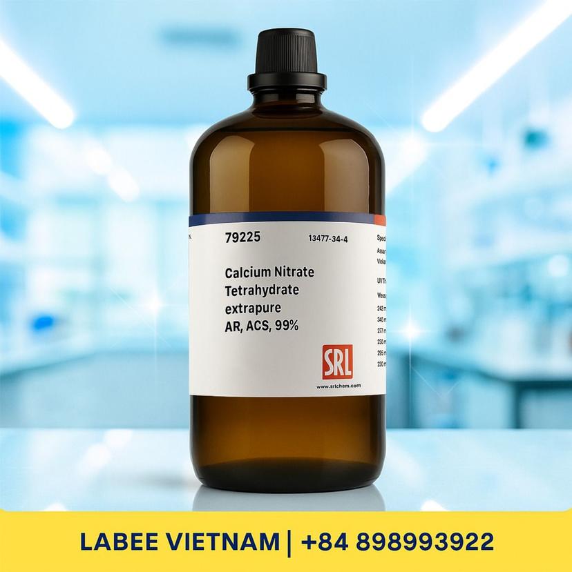 Hóa chất Calcium Nitrate Tetrahydrate extrapure AR, ACS, 99% - SRL - ảnh 2