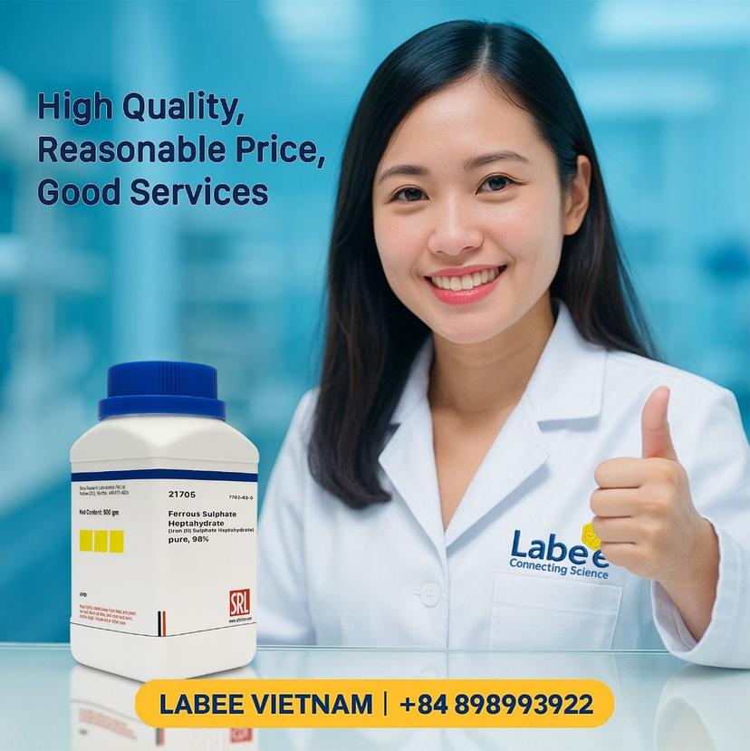 Hóa chất Ferrous Sulphate Heptahydrate pure, 98% - SRL - ảnh 1
