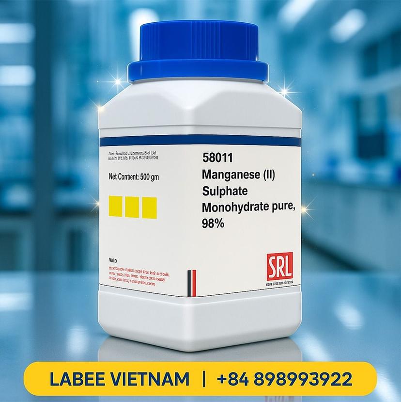 Hóa chất Manganese (II) Sulphate Monohydrate pure, 98% - SRL - ảnh 2