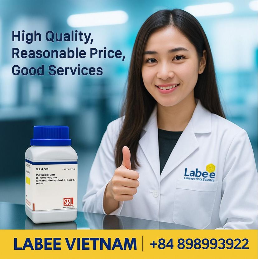 Hóa chất Potassium Dihydrogen Orthophosphate pure, 99% - SRL - ảnh 1