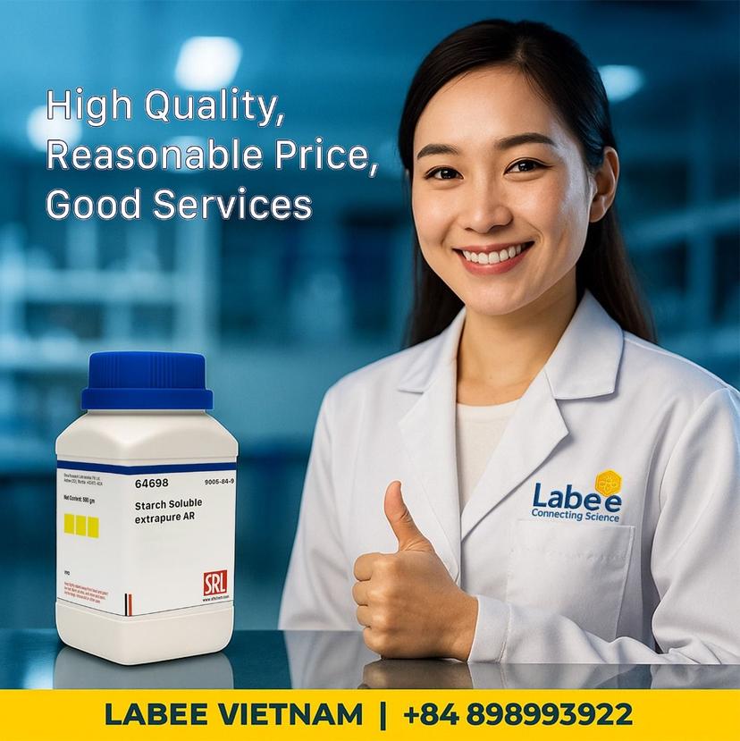 Hóa chất Starch Soluble extrapure AR - SRL - ảnh 1