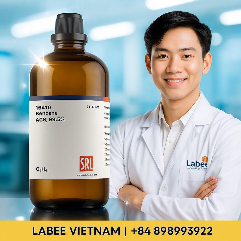Hóa chất Benzene ACS, 99.5% - SRL - ảnh 1