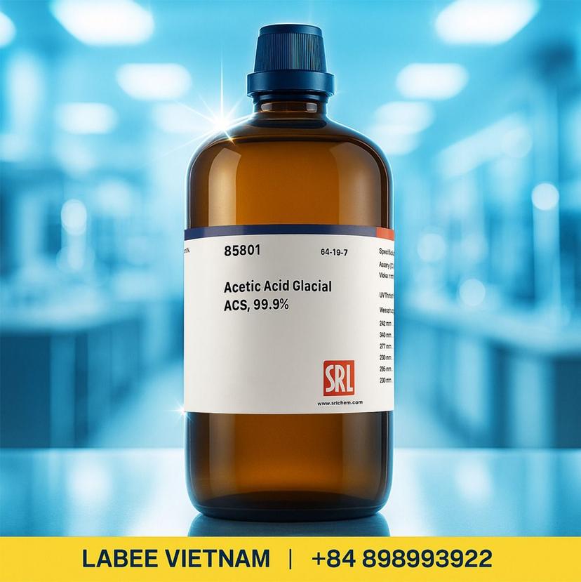 Hóa chất Acetic Acid Glacial ACS, 99.9% - SRL - ảnh 2