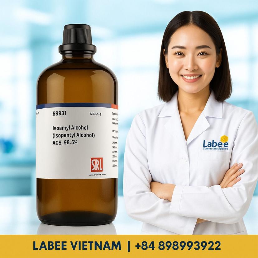 Hóa chất Isoamyl Alcohol (Isopentyl Alcohol) ACS, 98.5% - SRL - ảnh 1