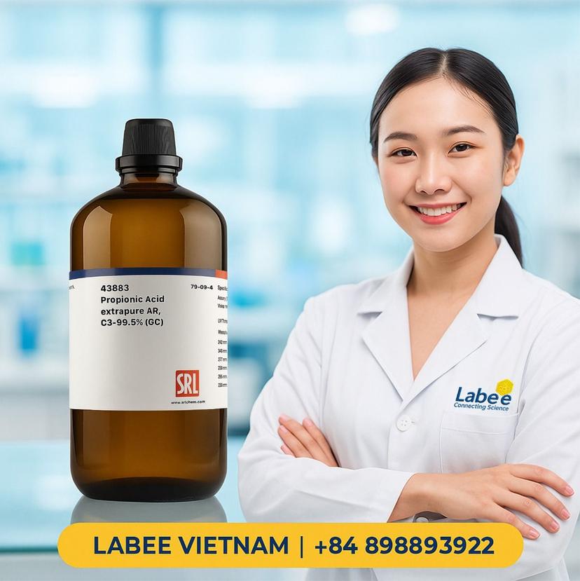 Hóa chất Propionic Acid extrapure AR, C3-99.5% (GC) - SRL - ảnh 1