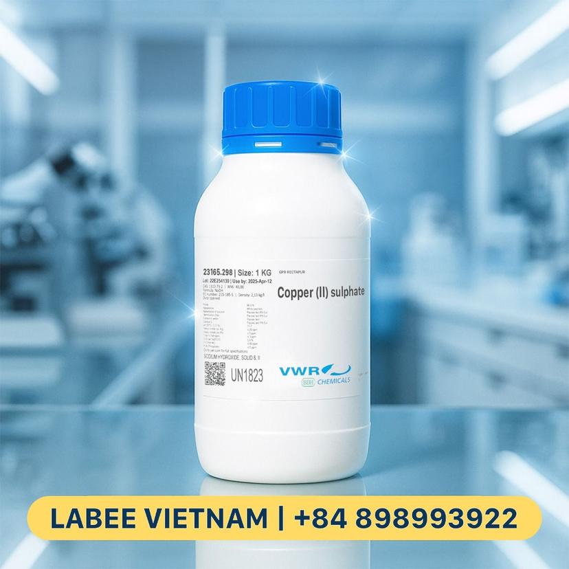 Hóa chất Copper(II) sulphate pentahydrate ≥98%, TECHNICAL - VWR - ảnh 2