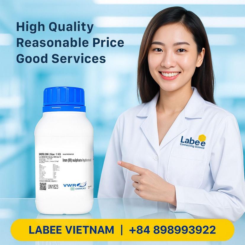 Hóa chất Iron(III) sulphate hydrate, AnalaR NORMAPUR® analytical reagent - VWR - ảnh 2