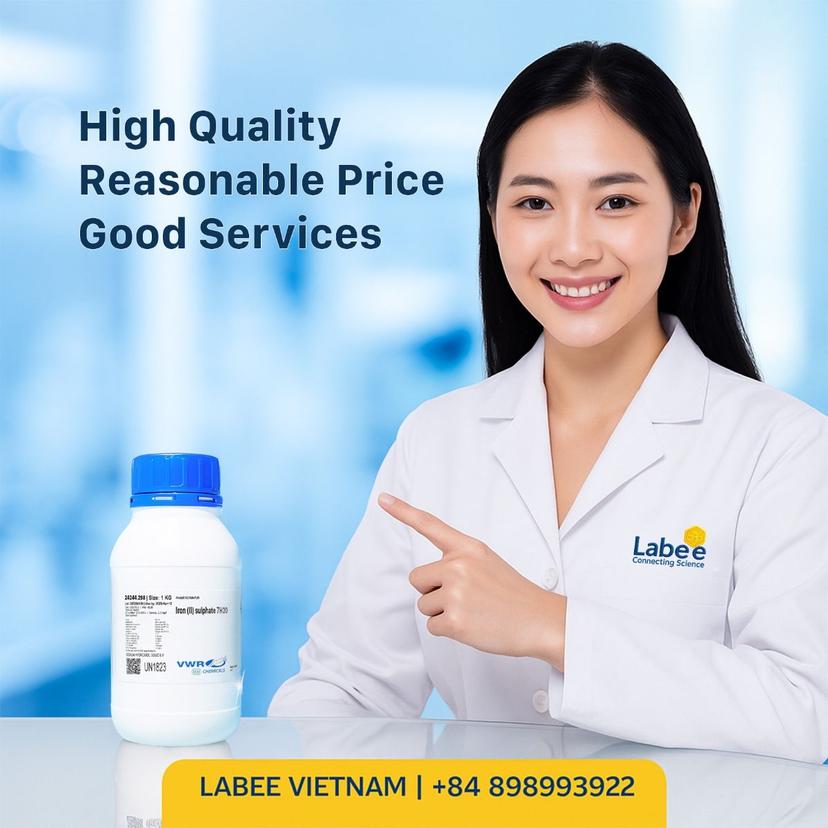 Hoá chất Iron(II) sulphate heptahydrate 99.5-105.0%, AnalaR NORMAPUR® Reag. Ph. Eur. analytical reagent - VWR - ảnh 1