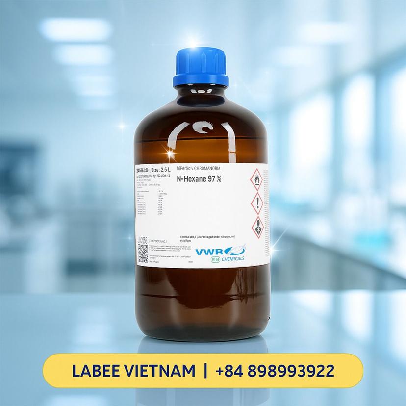 Hóa chất n-Hexane 97 % HIPERSOLV CHROMANORM - VWR - ảnh 2