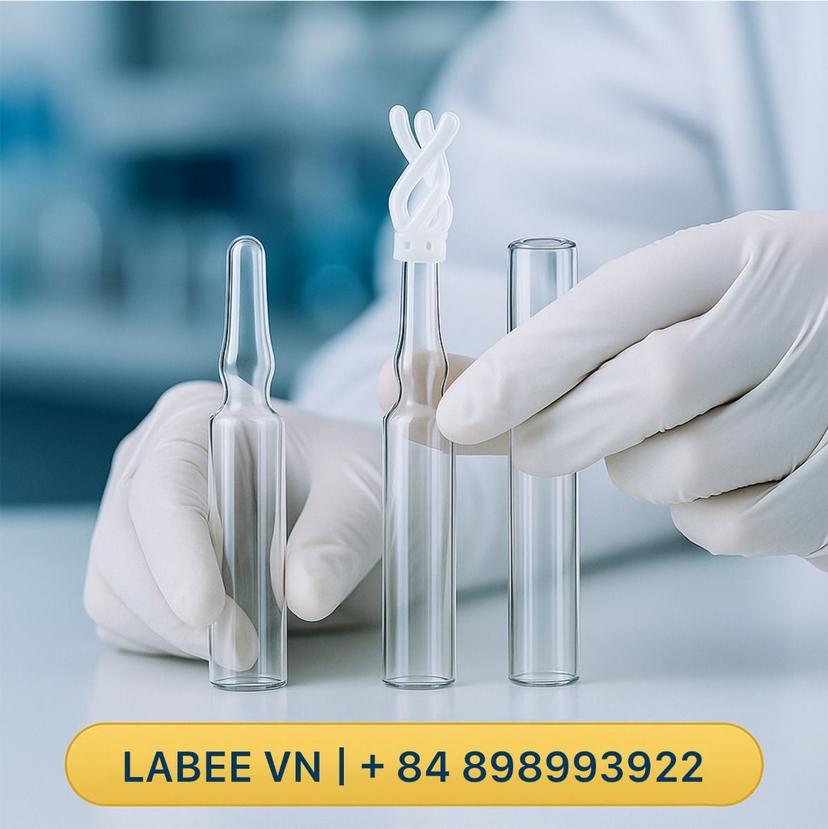 Ống chèn thủy tinh trong - VICO SCIENCE - ảnh 2
