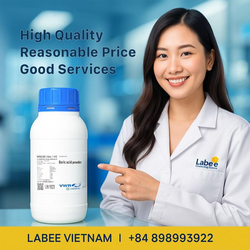 Hóa chất Boric acid powder GPR RECTAPUR - VWR - ảnh 1